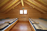 Gemütliche Zimmer und Matratzenlager auf der Keinprechthütte